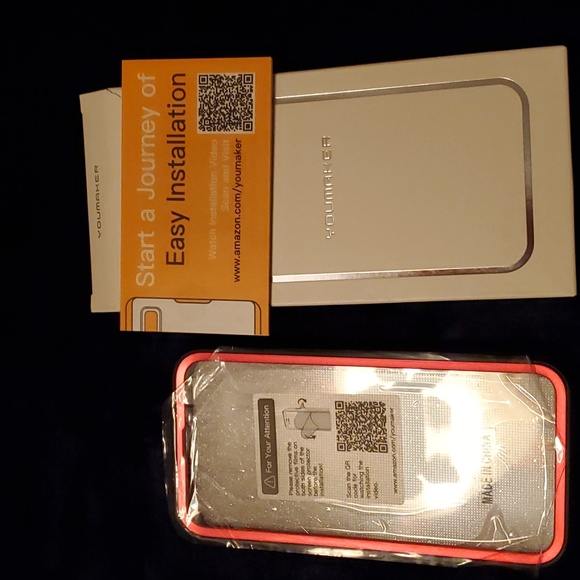 RED | YOUMAKER | iPhone 12 Case - Picture 1 of 8